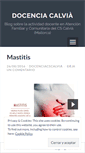 Mobile Screenshot of docenciacalvia.com